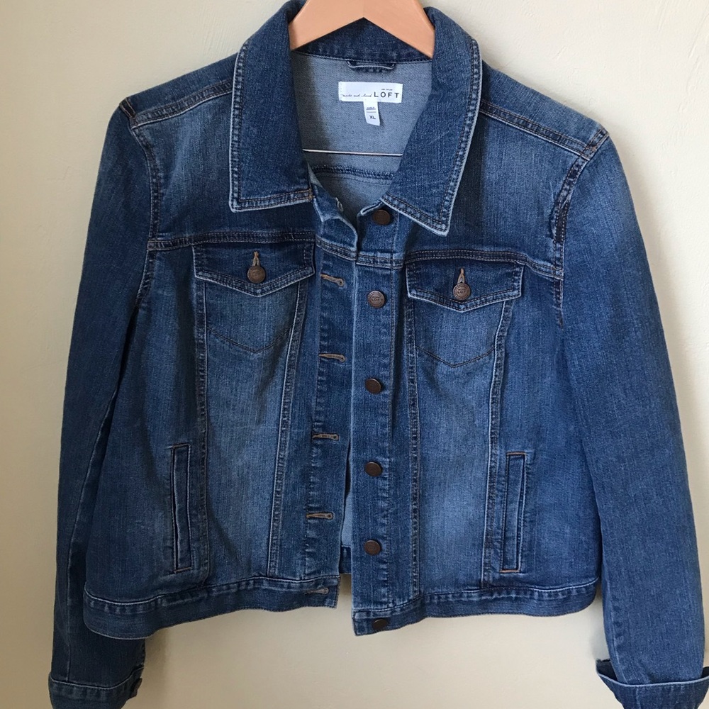 Ann Taylor Loft jean jacket